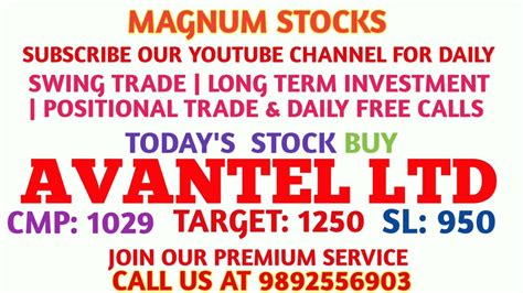 Avantel Ltd Share Price. 113.45 3.70 (3.37%) Open (₹) 112.50. Prev. Close (₹) 109.75. Volume (No's) 430,057.00. Today's H/L (₹)